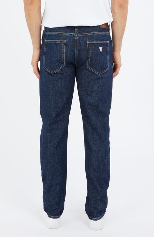Guess Jeans G15 Relaxed Tapered Leg Jeans In Dark Blue