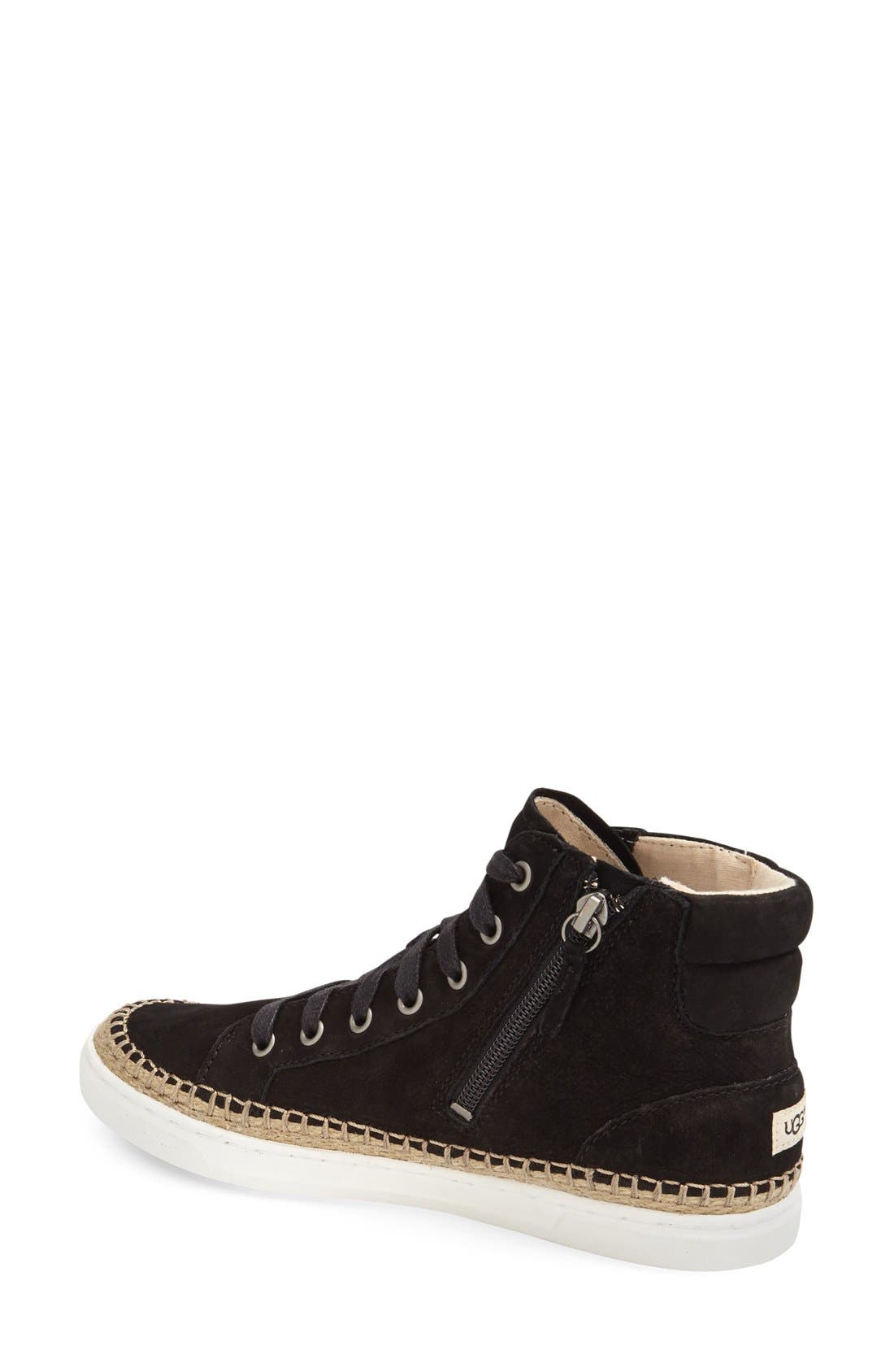 UGG<sup>®</sup> 'Gradie' High Top Sneaker, Alternate, color, 
