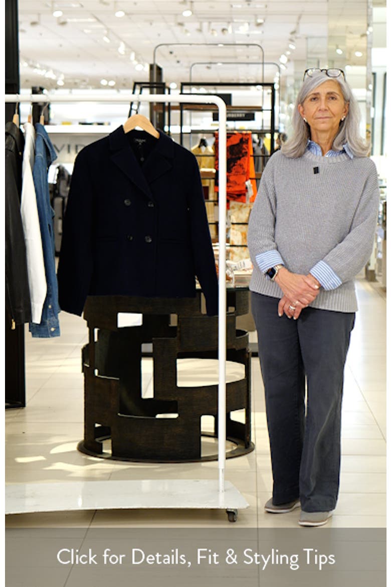 Finley Wool Blend Coat video