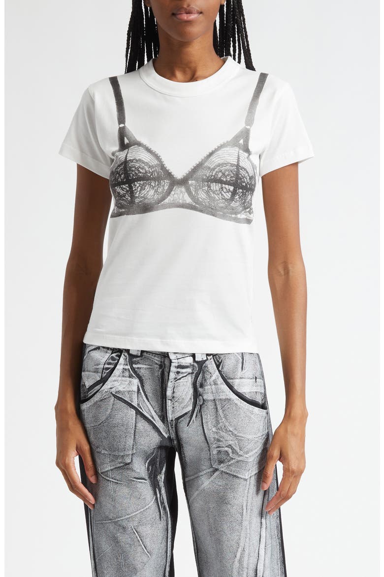Vaquera Trompe l'Oeil Bra Graphic T-Shirt (Women) | Nordstrom
