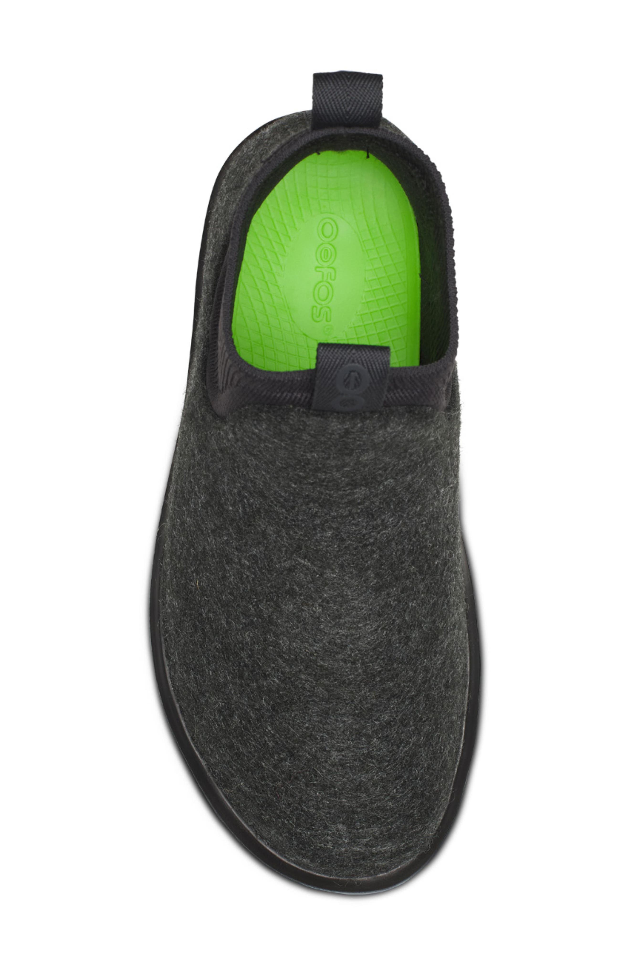 Oofos OOmega Londoner Boot, Alternate, color, Black