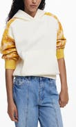 Desigual Mixed Media Hoodie