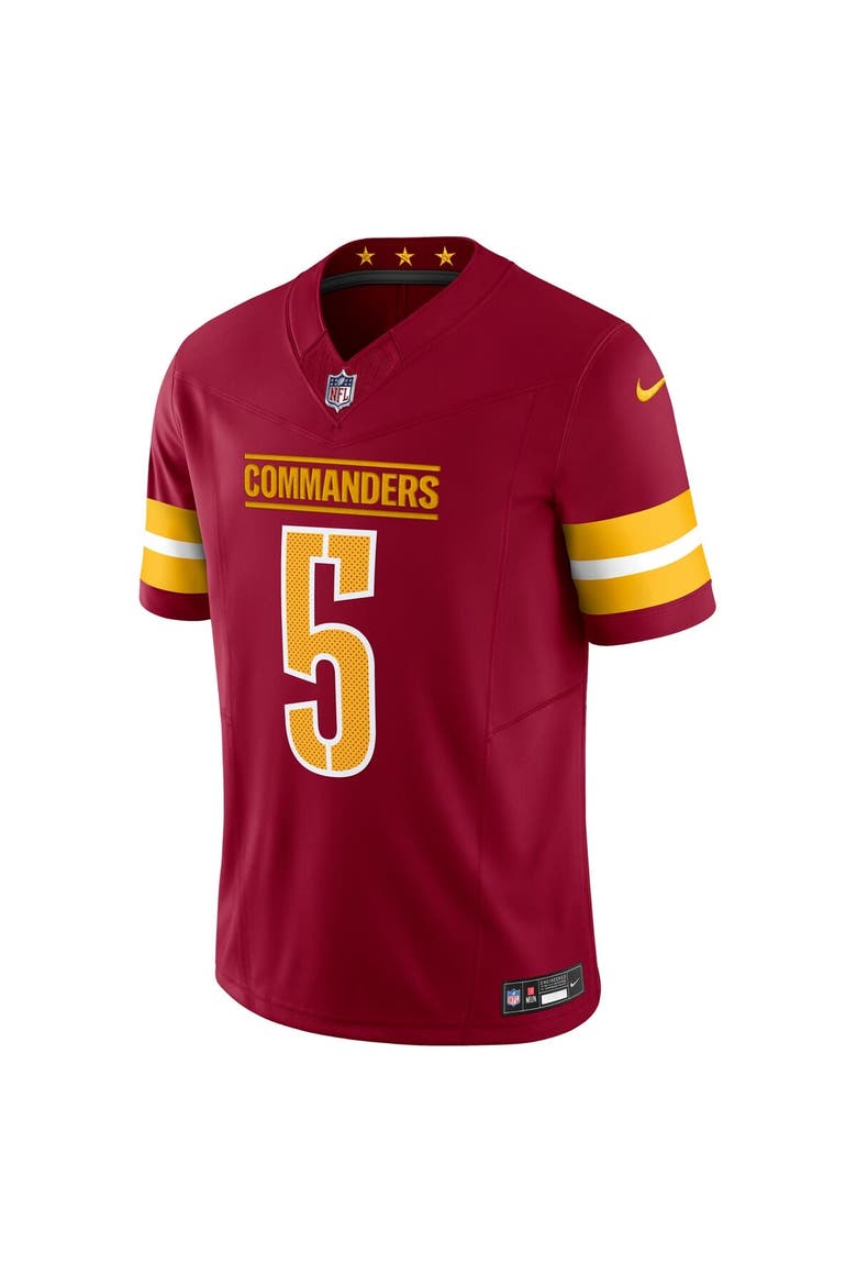 Men's Nike Jayden Daniels Burgundy Washington Commanders Vapor F.U.S.E. Limited Jersey, Alternate, color, Burgundy