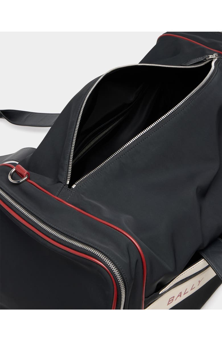 Bally Competition Duffle Bag in Nylon, Alternate, color, Black