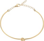 Adornia 18K Gold Plated Twisted Knot Bracelet