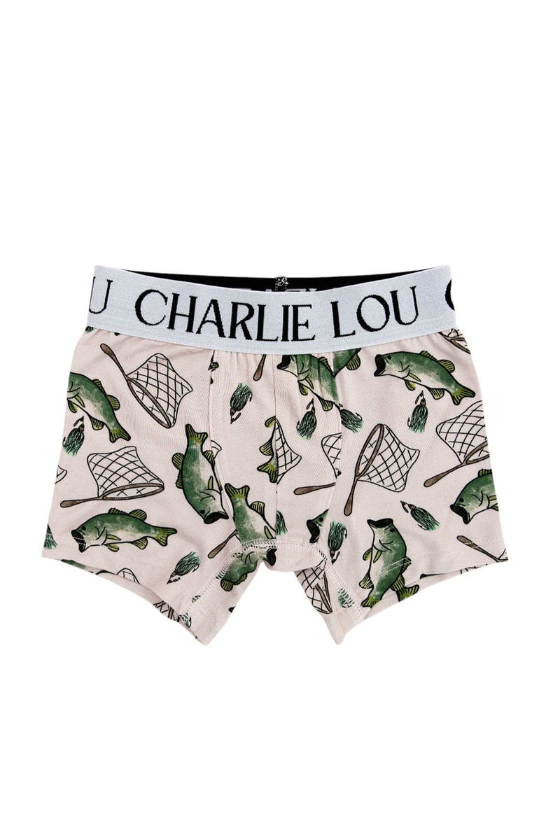 Charlie Lou Baby<sup>®</sup> Stretchy Boxers, Main, color, Green