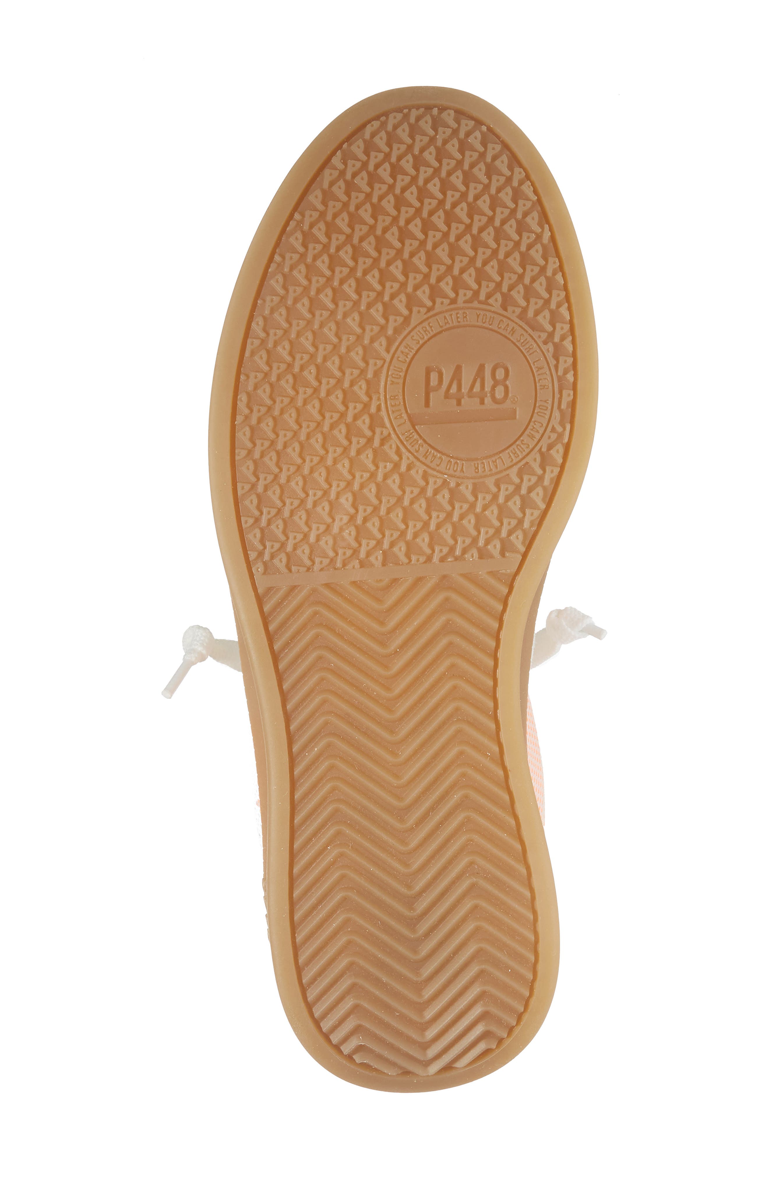 P448 Monza Sneaker, Alternate, color, White Orange