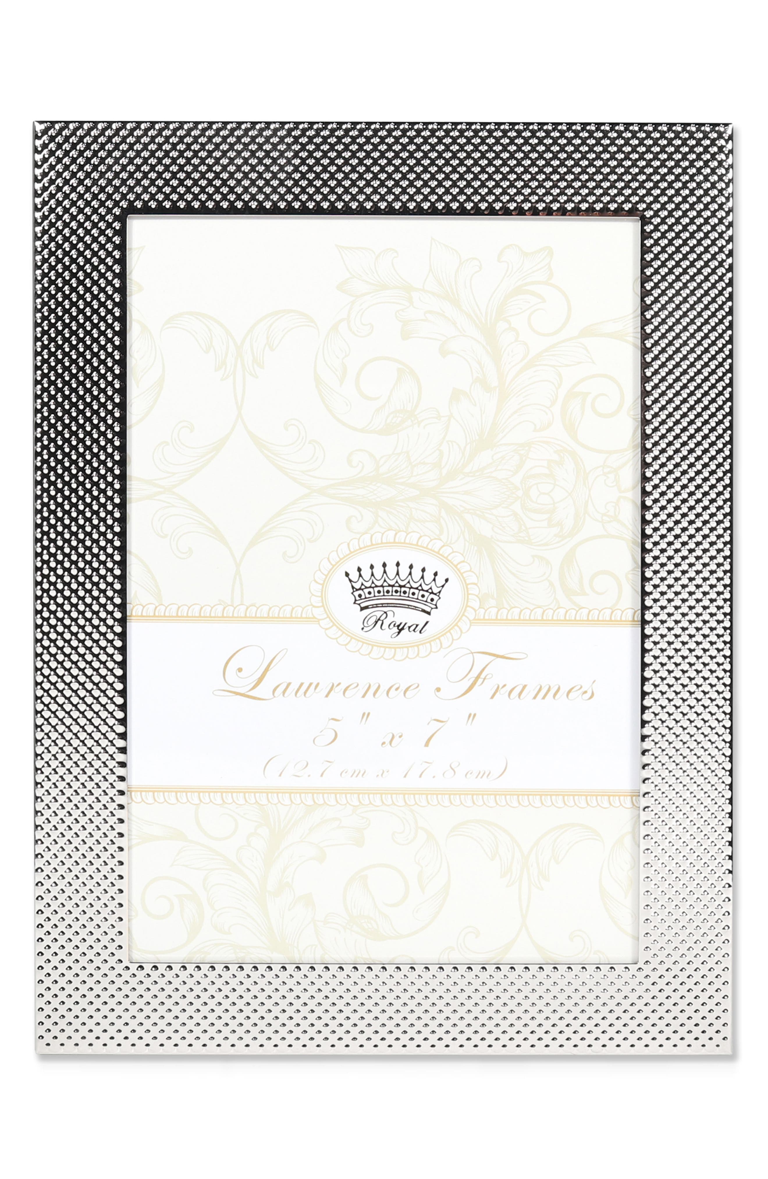 Lawrence Frames Fawn Beaded Picture Frame, 5"x7"