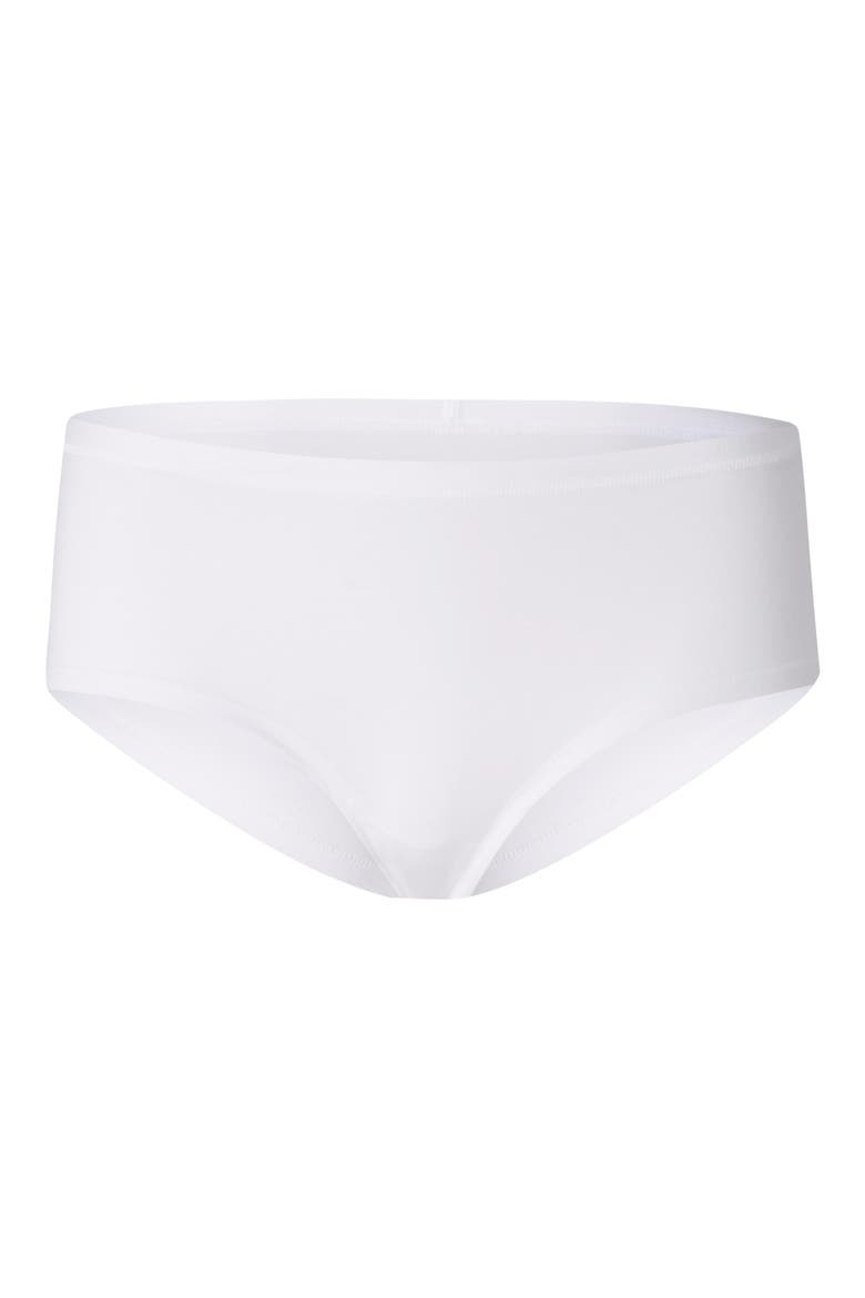Daily Climate Cotton Blend Hipster Briefs, Alternate, color, WHITE