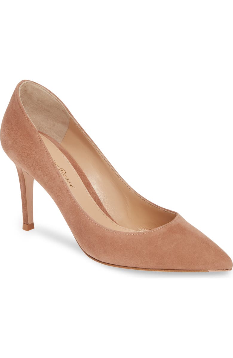 Gianvito Rossi Gianvito 85 Pumps, Main, color, Praline Suede
