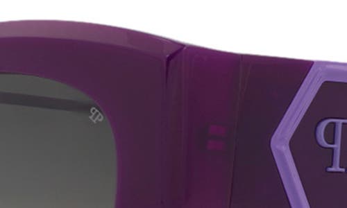 Philipp Plein Cat Eye-frame Acetate Sunglasses In Purple