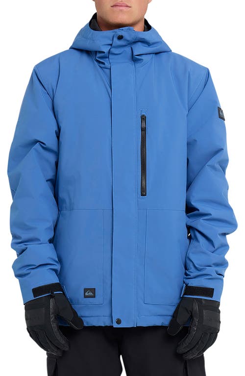 Quiksilver Men's Mission Solid Full-zip Jacket In Blue