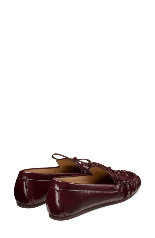 Stuart Weitzman Britt Bow Loafer In Purple