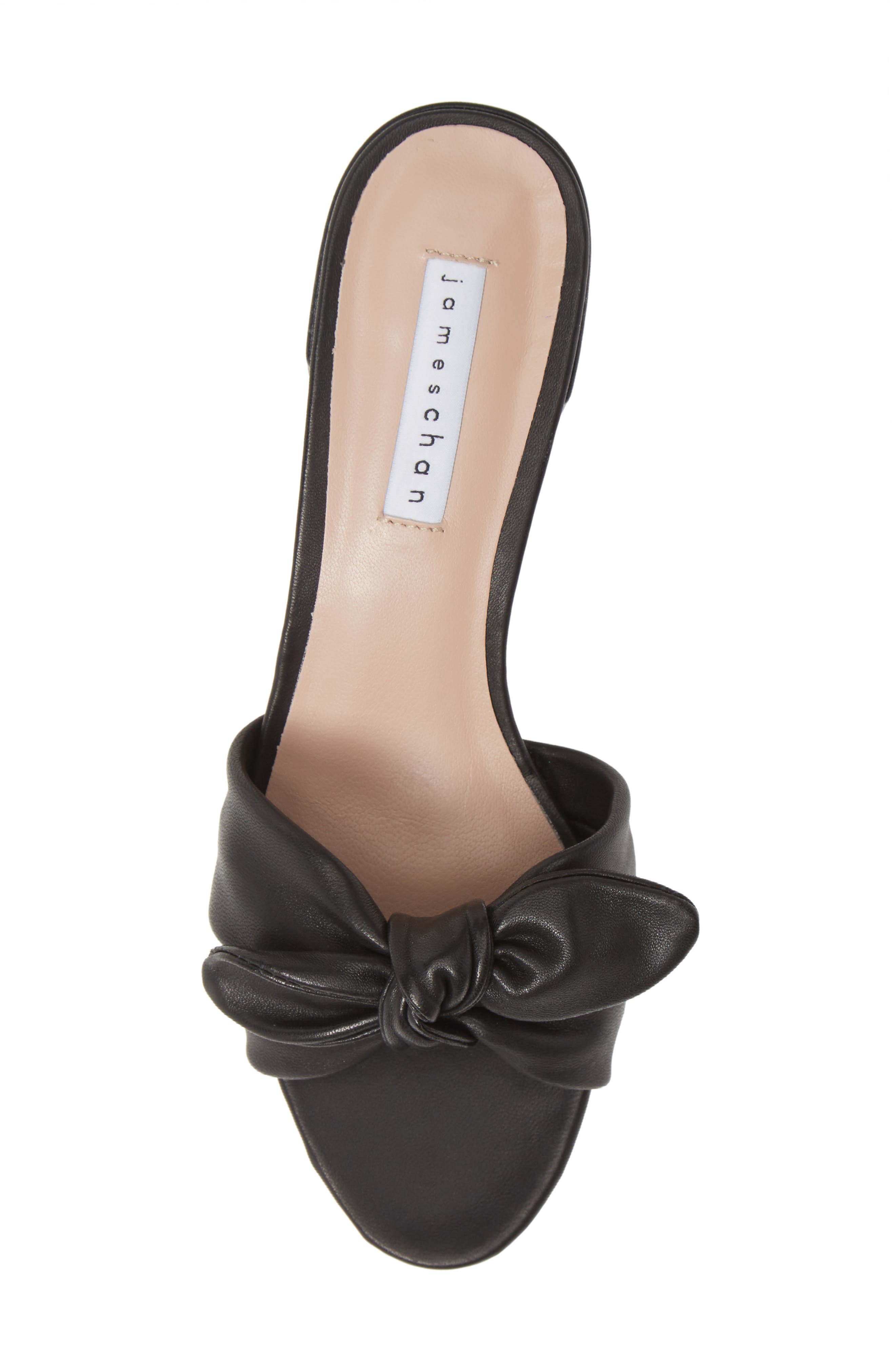 James Chan Suzy Bow Slide Sandal, Alternate, color, 