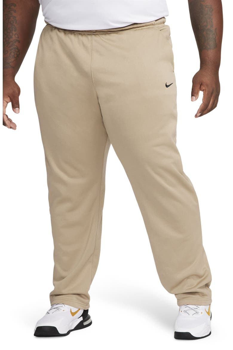 Therma-FIT Sweatpants, Main, color, 247 KHAKI/KHAKI/BLACK