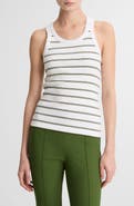 Vince Stripe Rib Tank