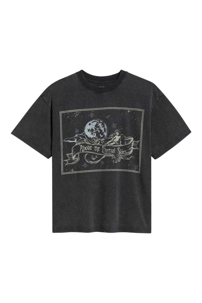 Eternal Skies Sunwash Graphic T-Shirt, Alternate, color, BLACK WASH