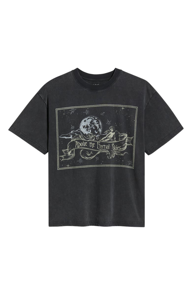 ID Supply Co Eternal Skies Sunwash Graphic T-Shirt, Alternate, color, Black Wash