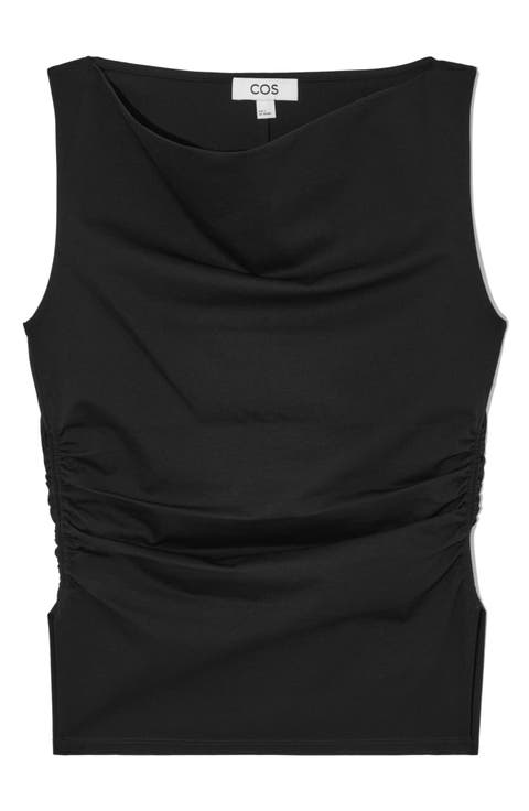 Side Cinch Sleeveless Top