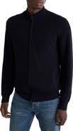Eton Merino Wool Full Zip Cardigan