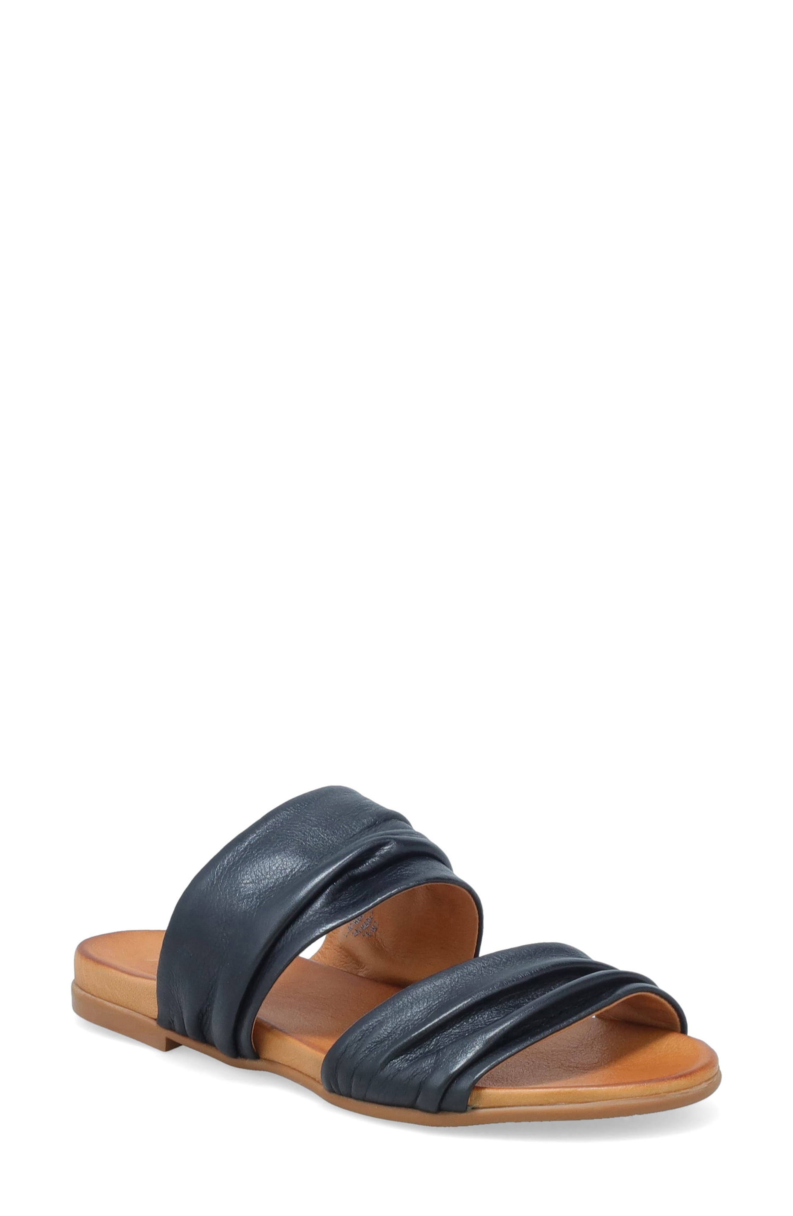 Miz Mooz Tevin Slide Sandal, Main, color, Black