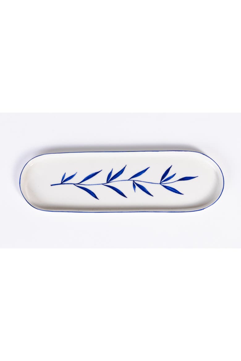 Lhasa Serving Plate, Alternate, color, Blue