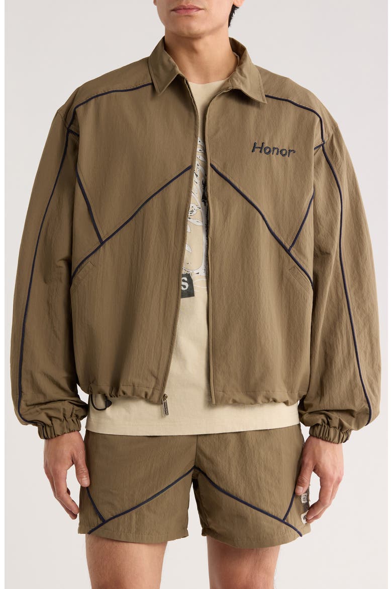 Growth Track Jacket, Main, color, PEBBLE
