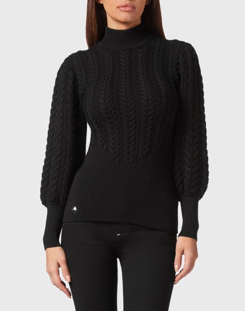Wool Turtleneck Ls Basic Women