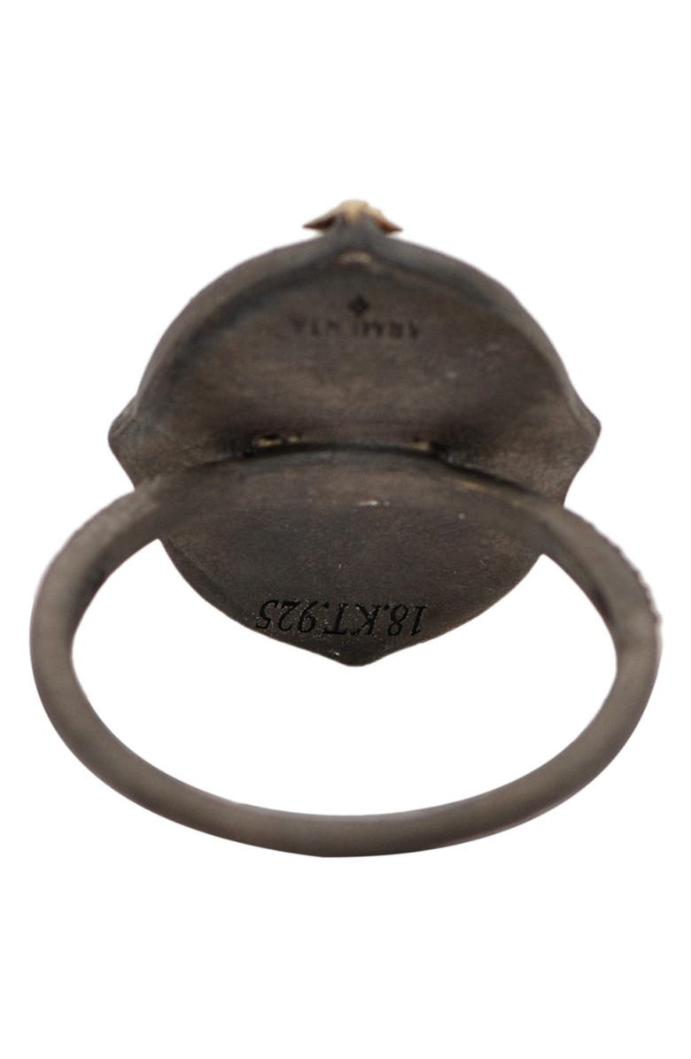 Armenta Statement Ring, Alternate, color, Blue