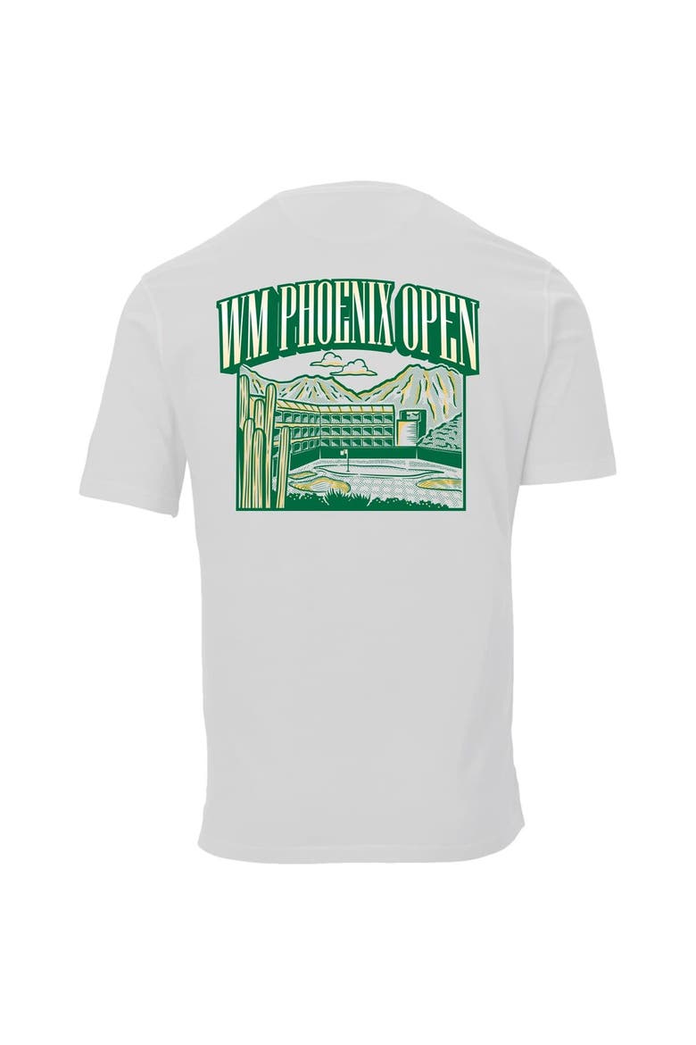 Unisex Ahead White WM Phoenix Open 16 Stadium Chapman T-Shirt, Alternate, color, White