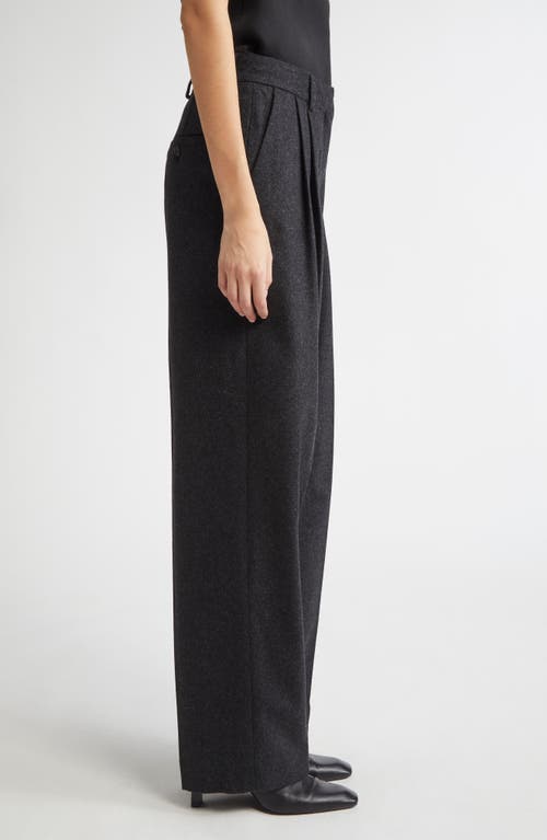 Totême Toteme Fluid Pleated Trousers In Black