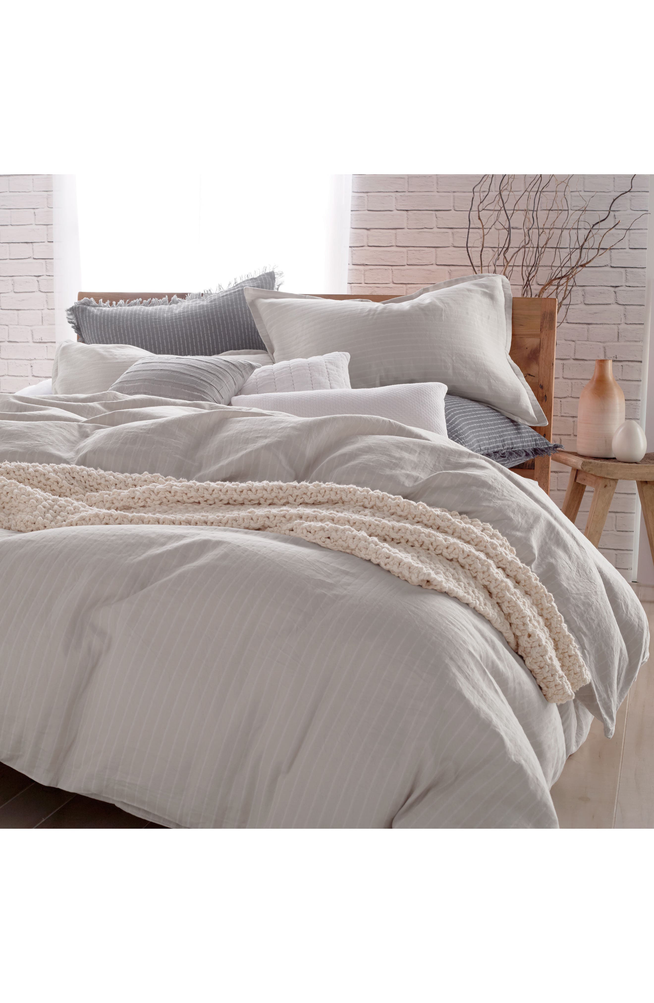 DKNY Pure PURE Comfy Duvet Cover in Platinum 
