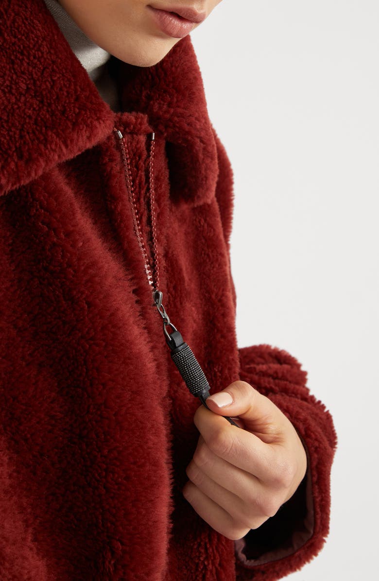 Brunello Cucinelli Shearling outerwear, Alternate, color, 