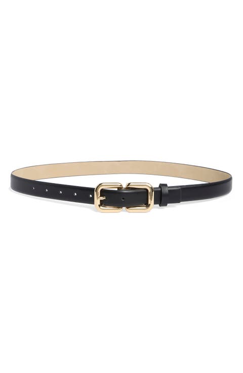 Faux Leather Belt