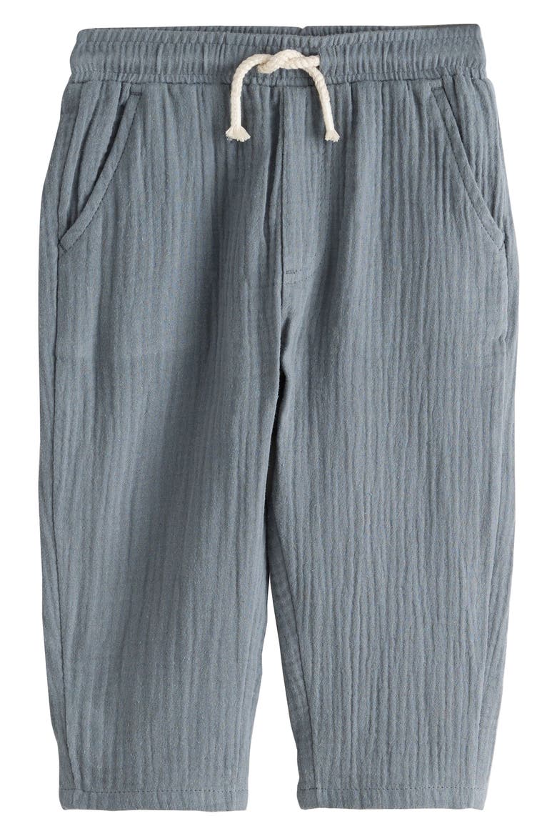 Kids' Doubleface Cotton Pants, Main, color, BLUE