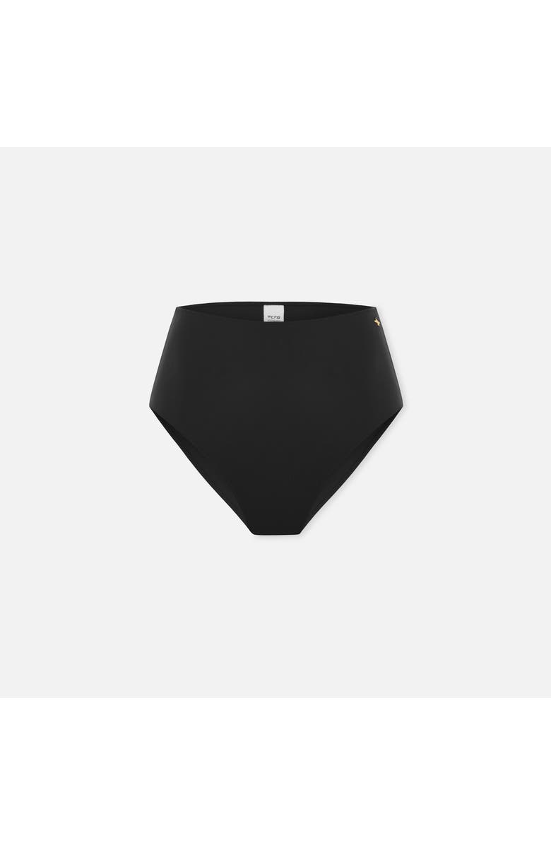 PCFG Store High Waisted Bikini Bottom, Main, color, Black