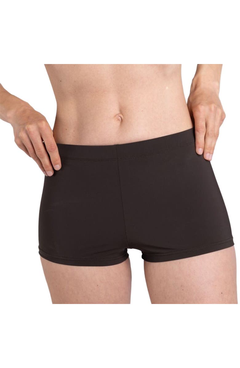 Wallien Hot Pant Swim Short - Women's, Main, color, Coffee