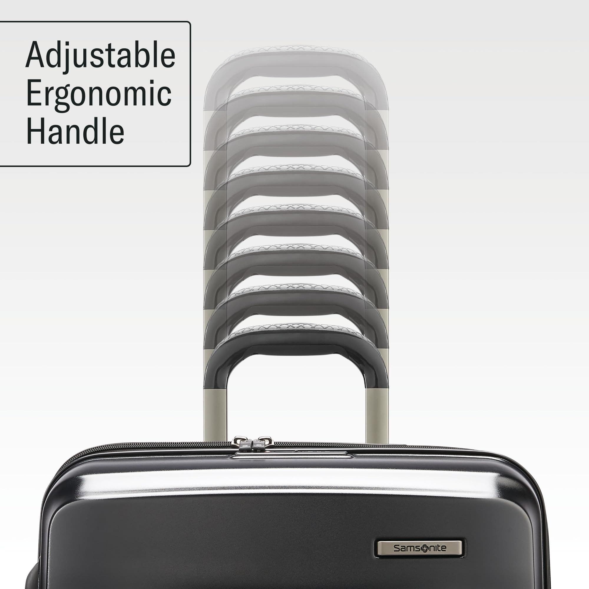 Samsonite Octiv Hardside Spinner 3-Piece Luggage Set, Alternate, color, Stealth Black