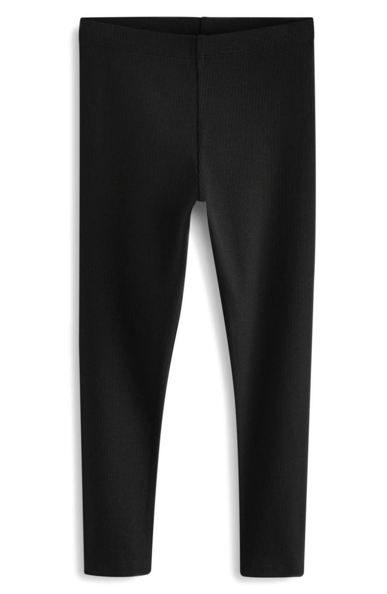 NEXT Kids' Assorted 5-Pack Stretch Cotton Leggings, Alternate, color, 