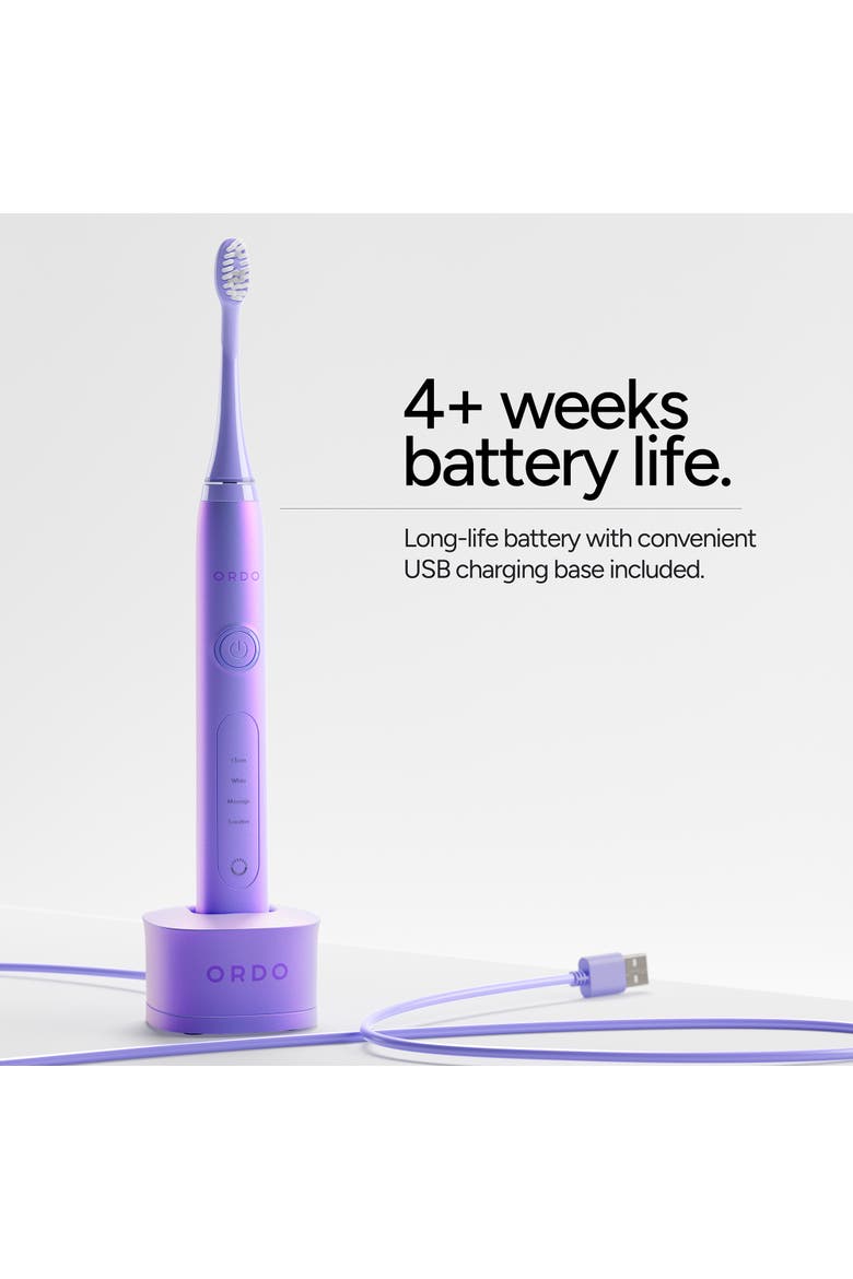 Sonic Plus Electric Toothbrush, Alternate, color, Pearl Violet