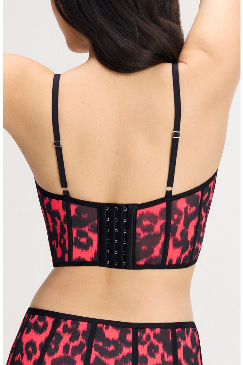 City Kitty Bustier, Alternate, color, OPEN LATE RED VINTAGE