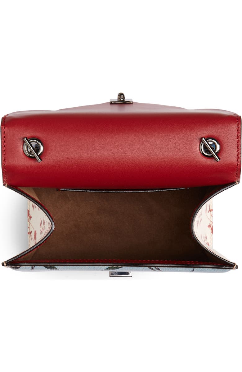 Oscar de la Renta Mini Leather Bag, Alternate, color,