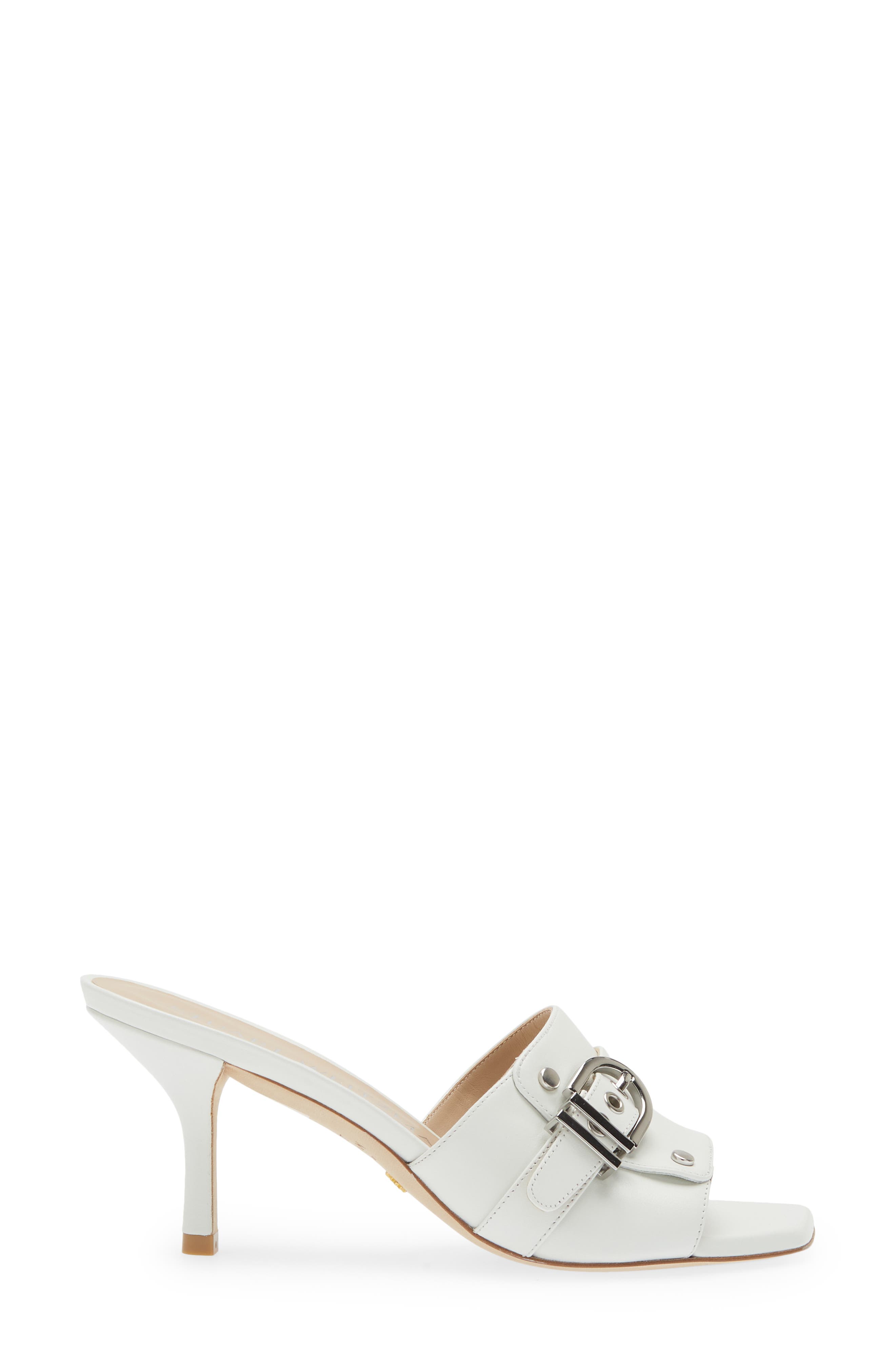 Maverick 75 Slide Sandal, Alternate, color, WHITE