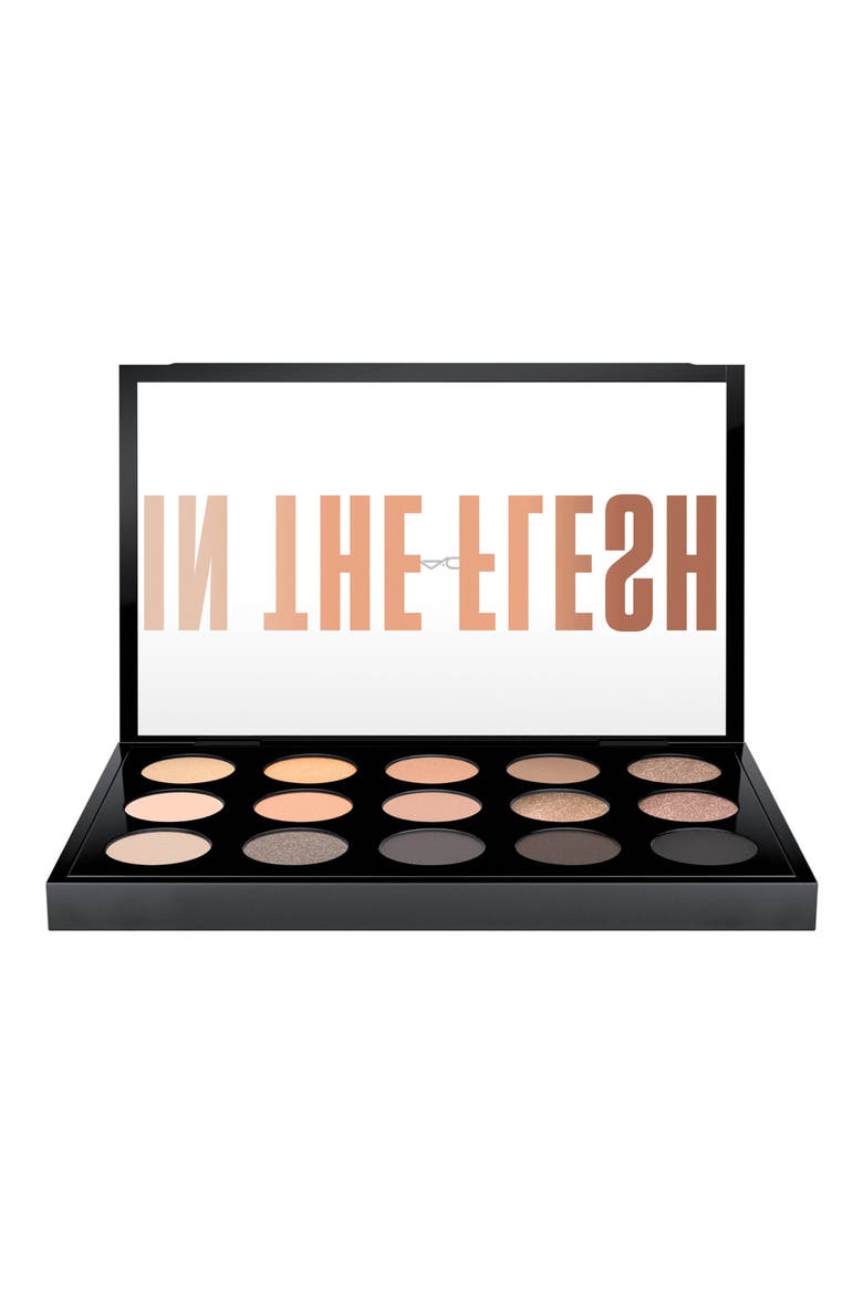 MAC Cool Neutral Times 15 Eyeshadow Palette, Alternate, color, IN THE FLESH