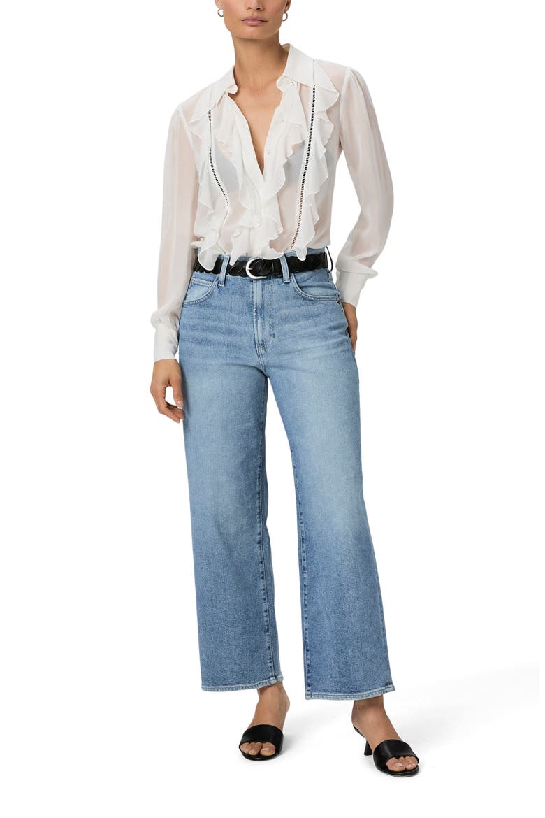 Cameron High Waist Ankle Wide Leg Jeans, Alternate, color, KHRISTEN DISTRESSED
