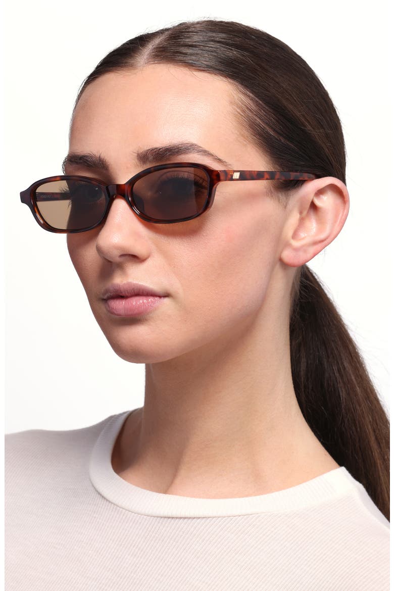 Honey Pot 55mm Oval Sunglasses, Alternate, color, TORTOISE