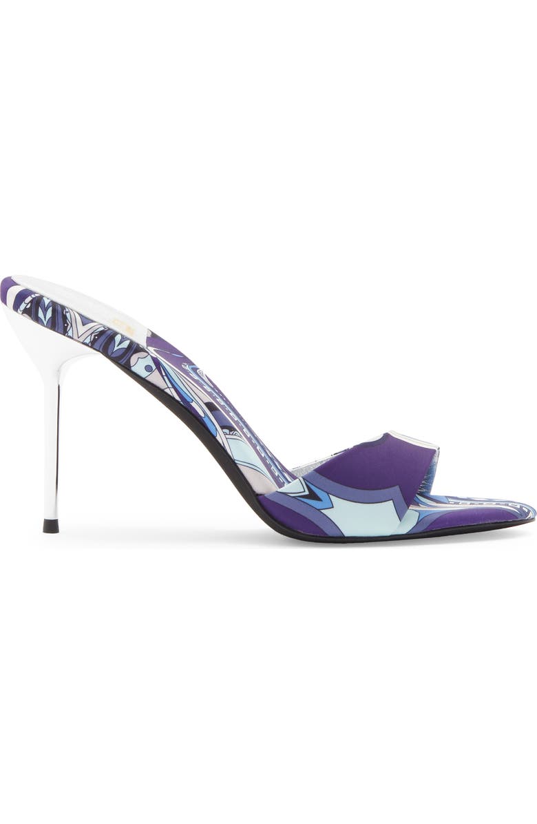 Jeffrey Campbell Ce-Soire Slide Sandal, Alternate, color, Blue Multi