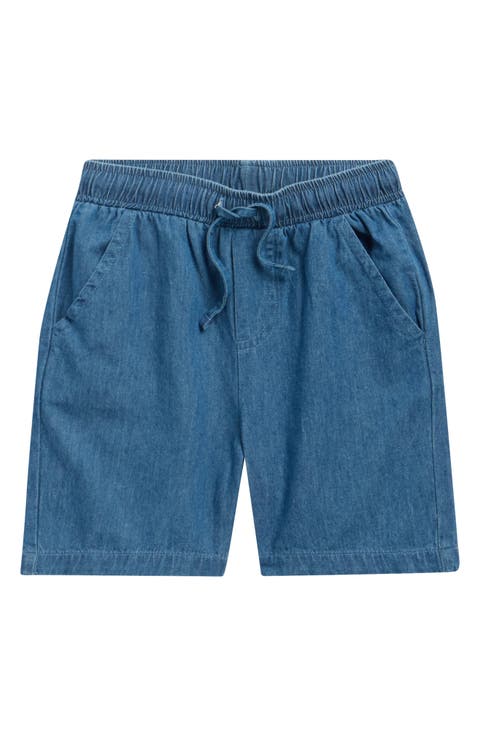 Kids' Cotton Chambray Shorts (Toddler & Little Kid)