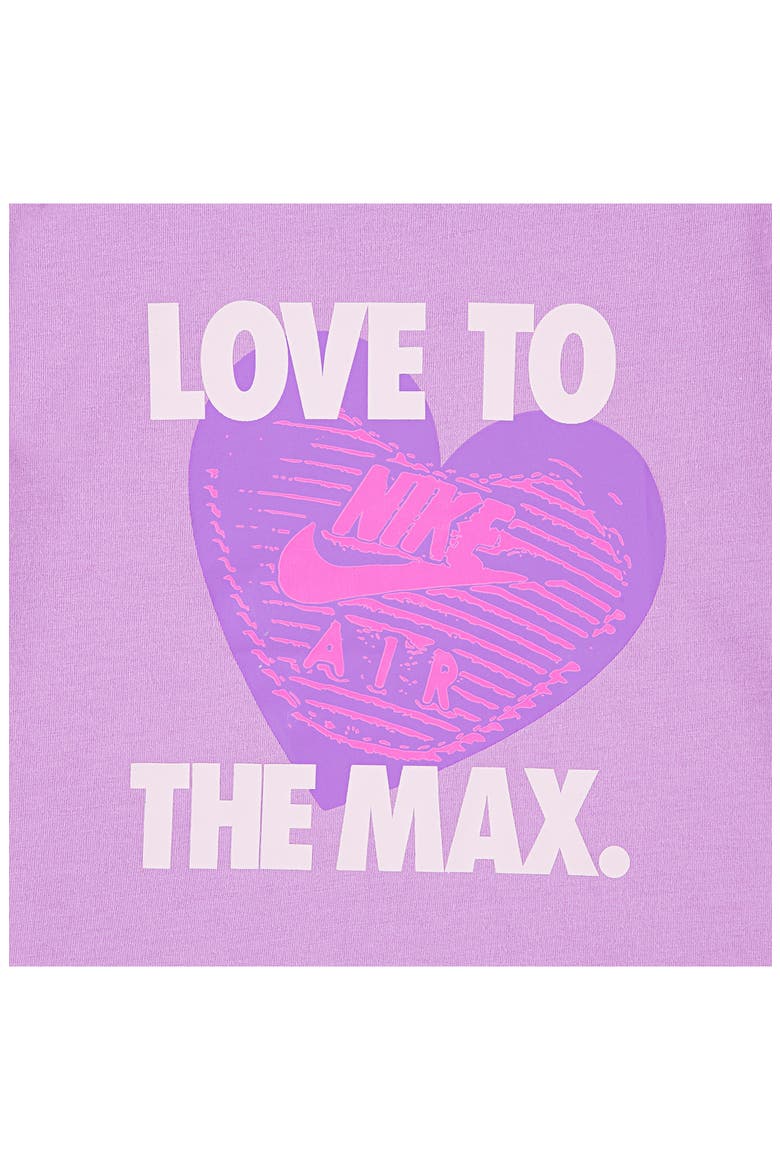 Kids' Love to the Max Graphic T-Shirt, Alternate, color, RUSH FUCHSIA