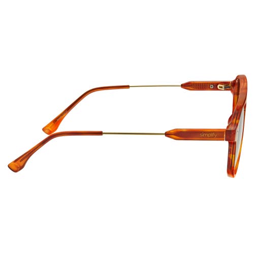 Simplify Carter Polarized Sunglasses In Tortoise/black